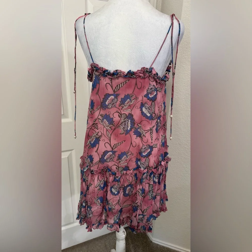 Cleobella Lotus Print Bella Mini Dress Size S - Picture 5 of 14